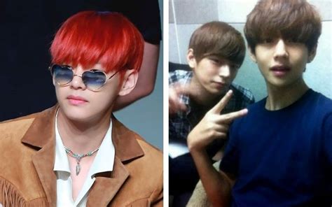 how old are taehyung's siblings.